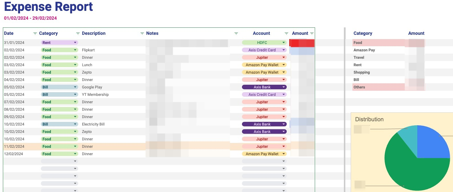Google Sheets